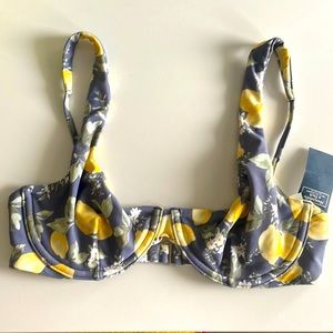 Abercrombie & Fitch Swim Top Lemons